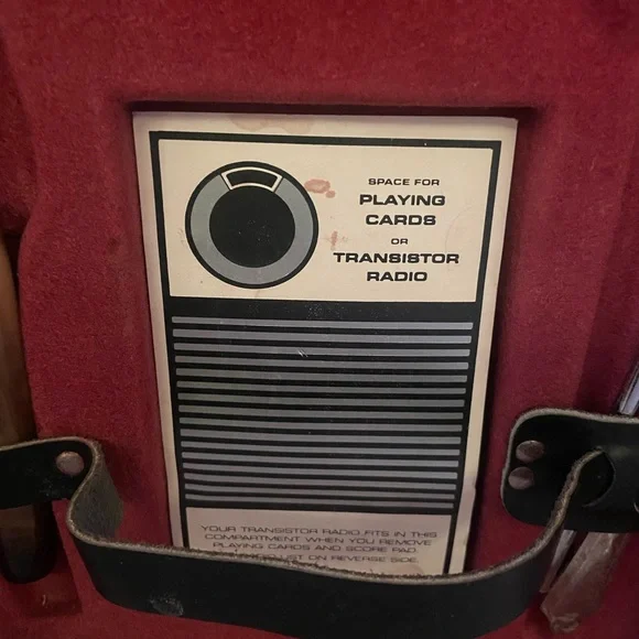 Vintage Original TRAV-L-BAR by Ever-WearPortable Travel Bar/Cocktail Suitcase